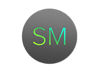 Ein rundes, grünes Symbol mit der Aufschrift SM, welches für Cisco Meraki System Manager steht