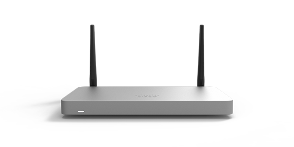 Cisco Meraki SD-WAN Ein dunkles, rechteckiges SD-WAN Modul der Marke Cisco Meraki