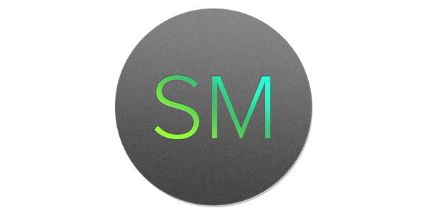 Ein rundes, grünes Symbol mit der Aufschrift SM, welches für Cisco Meraki System Manager steht